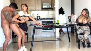 He fucked his sister-in-law in front of his wife! WHAT!? She masturbates and enjoys w