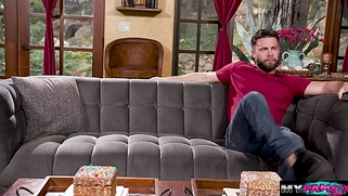 My busty stepdaughter wants my cock so bad