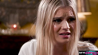 My busty stepdaughter wants my cock so bad