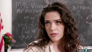 MILF teacher giving a dirty anal lesson