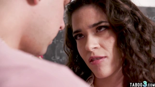 MILF teacher giving a dirty anal lesson