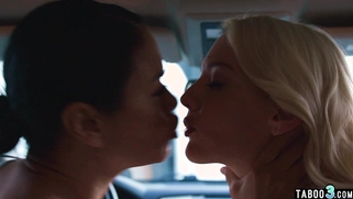 Lesbian asian MILF Dana fingering her GF