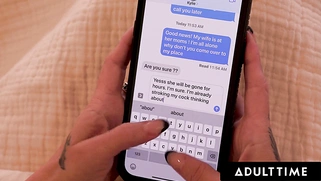 Teenager Kylie Rocket Happily Fucks a Married Man in Front of His Enraged MILF Wife!