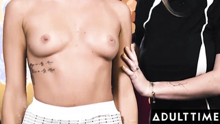 Big tits Gabby Carter fingered me after our geeky lesbian roleplay Sesh!