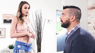 Kyler Quinn Begs Stepdad To Take Her Anal Virginity