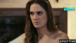 Naturally Shaped Lesbians Lena Paul and Siri Dahl Get Shocked by Pussy Creampies!