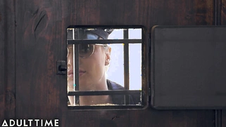 Caught Masturbating - Officer Natalia Starr catches him with his penis out