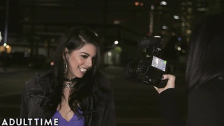 Gina Valentina gets her ass filled with cum after an insanely hot fuck!