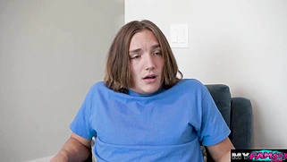 Stepsis let me rubb her pussy and fuck it