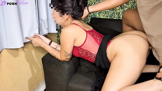 Job interview, did she do everything for the job? - Her real orgasm at the end full v