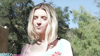 Stepfather loves my teenage pussy the most (Maria Angel)