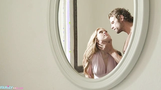 Blonde Stepdaughter Gets Stepdad's Big Cock