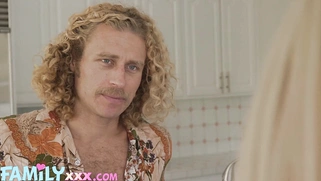 Blonde slut Mynxx Marley also fucks her stepbrother