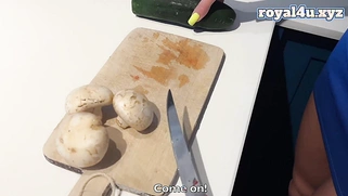 Sexy Teen Hot Anal Fuck On The Kitchen Table