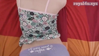 First Time Anal For Sexy Blonde Natural Tits Teen