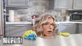 Kyler Quinn Waits For Her Boyfriend To Fuck Her, But Didn't Expect His Stepmom Cory Chase To Join