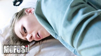 Petite Hottie Alex Blake Tries Out Her New Toy and Gets Aroused by Her Man's Hard Cock