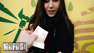 Romanian Cutie Anya Kray Loves Cold Hard Cash And A Little Anal In The Morning