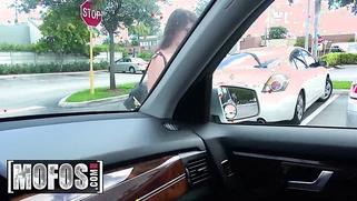 Curvy Paw Callie Haze Gets Picked Up by Pervert