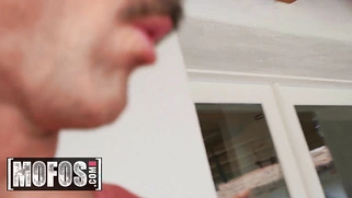 Gorgeous Redhead Babe Cleo Clementine Fucks Big White Cock Hard in Multiple Positions