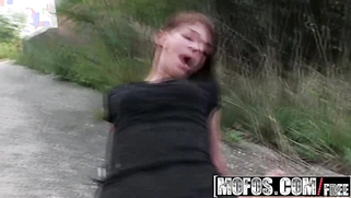 Skinny Euro Teen Aimee Ryan Will Fuck For Cash