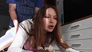 Big Tits Stepmother Need Help With Yoga