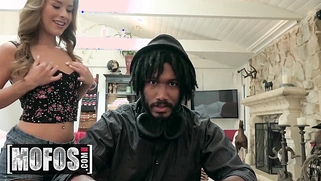 Lilly Ford Cheats on Her Black Boyfriend with His Roommate