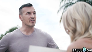 Naive teen accepting a dudes noble offer