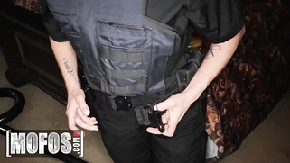 Officer Whitney O.K. brings JMac to the love hotel where she brings everyone she arrests