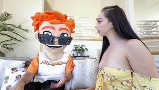 My Fake Blind Walking Stick Made Scarlett Rosewood Cum Hard & Take Creampie