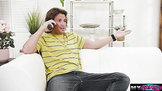 My stepcousin let me use her pussy instead of my GF