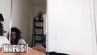 Exotic Babe Katalna Kittin Masturbates With a Magic Wand Alone in Front of a Mirror