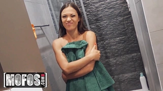 POV Anal Creampie - Alyssa Reece