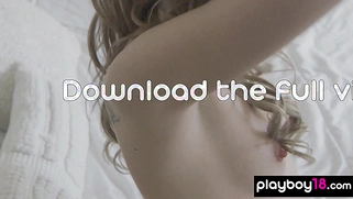 Petite teen fingering her hungry pussy