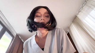 Physiotherapist With Big Tits Gets Ass Fucked