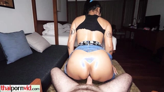 Amateur Thai MILF Lily Koh gets fucked