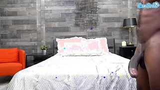 Kali Rose Sucks Brickzilla's Big Black Dong