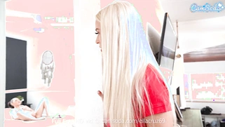 Ella Cruz Caught Masturbating by Her Hot Roommate