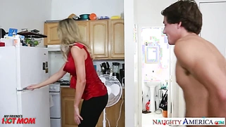 Busty Blonde Mommy Brandi Love Gets Fucked