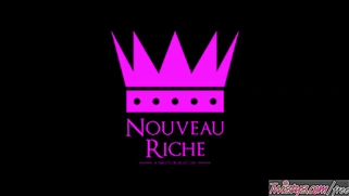 Skinny Slut Nikki Next Sucks And Rides The Rich Man's Cock On The Couch