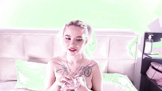 Cute Busty Blonde Stepdaughter Ass Fucked