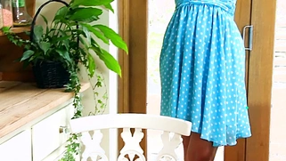 Sexy Teen Blonde Marry Queen Strips And Caress Her Body While She's Alone