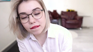 Sexy Skinny Blonde Teacher Fucked Hard