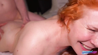Big Natural Boobs Redhead Stepmother Screwed Hard