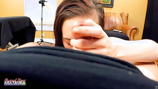 Lovely Coed Lucy Gets Deeply Pounded And Covered With Cum!