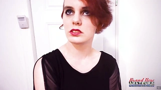 Kinky Redhead Marla's Wet Holiday Fun Night Blowing Dick!