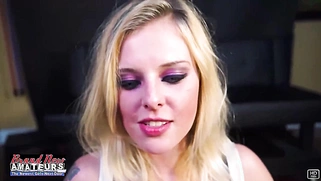 Blue Eyed Goth Mya Spreads Her Legs To Get Her Pussy Fucked!
