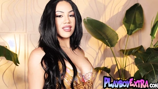 Playful ebony teen reveals her secrets