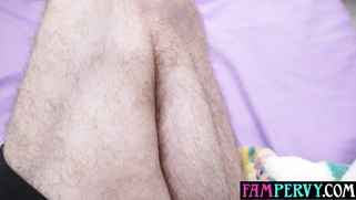 Teen filmed herself on stepbros big dick