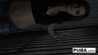 Lily chooses to finger her wet pussy in jail while she is being held.